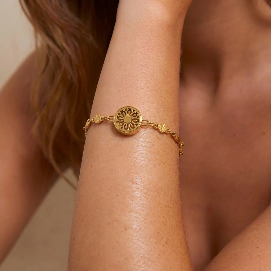 Signature Flora Diffuser Bracelet (12mm Mini Locket) - Image 6