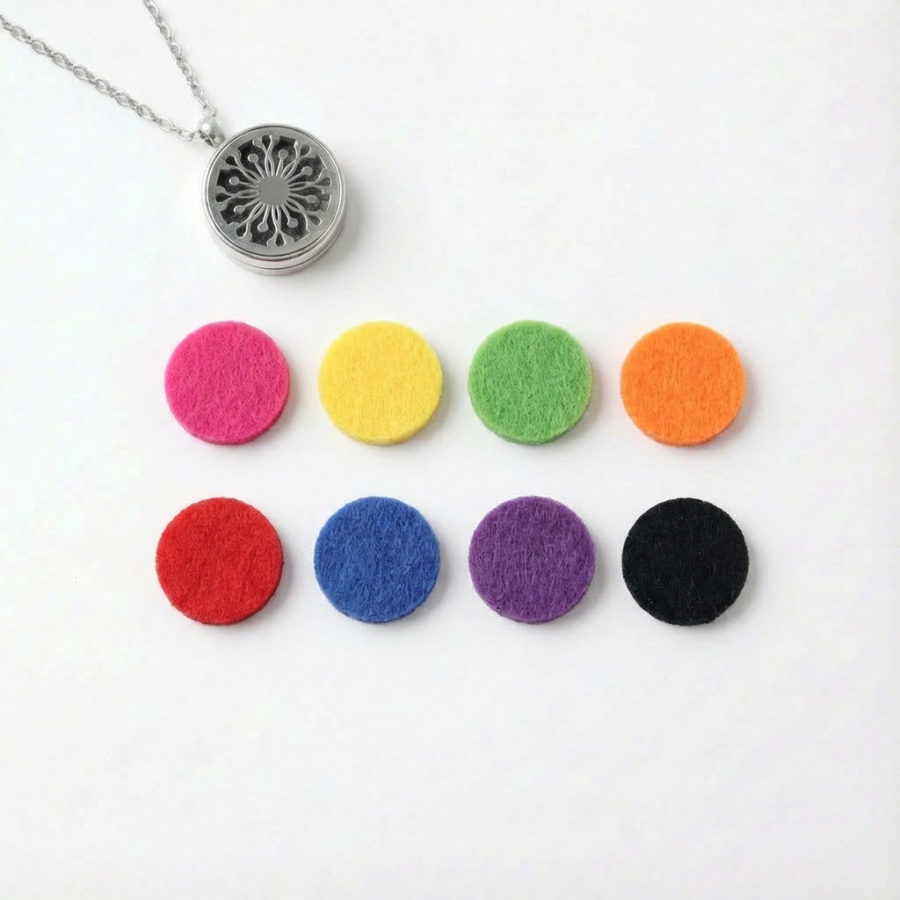 Refill Cotton Pads Multicolour for 15mm locket