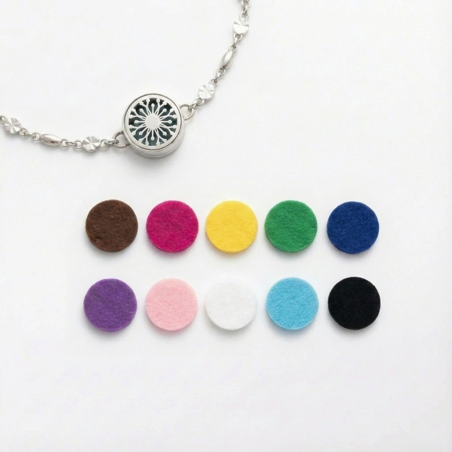 Refill Cotton Pads Multicolour for Flora bracelets