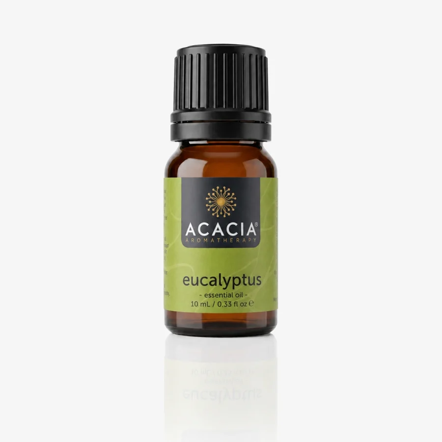 Eucalyptus Pure Essential Oil 10mL – 100% pure Eucalyptus essential oil by Acacia Aromatherapy Australia