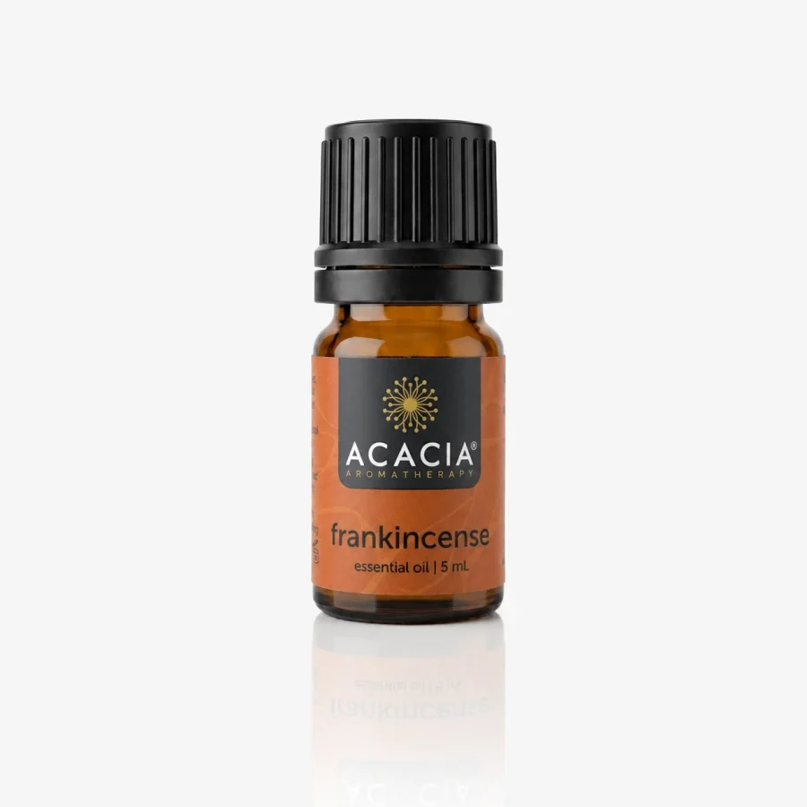 Frankincense Pure Essential Oil 5mL – 100% pure Frankincense essential oil by Acacia Aromatherapy Australia