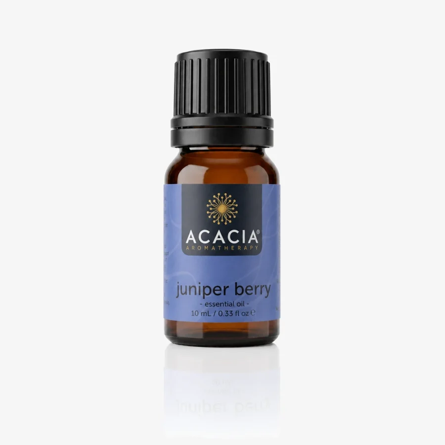 Juniper Berry Pure Essential Oil 10mL – 100% pure Juniper Berry essential oil by Acacia Aromatherapy Australia