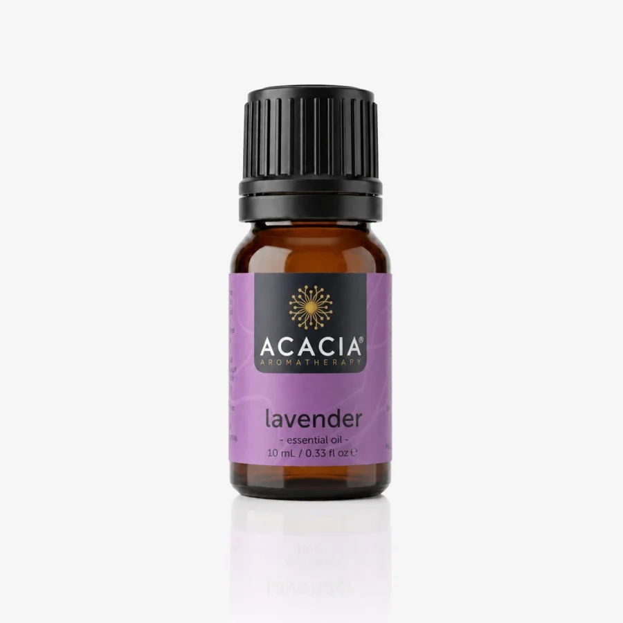 Lavender Pure Essential Oil 10mL – 100% pure Lavender essential oil by Acacia Aromatherapy Australia