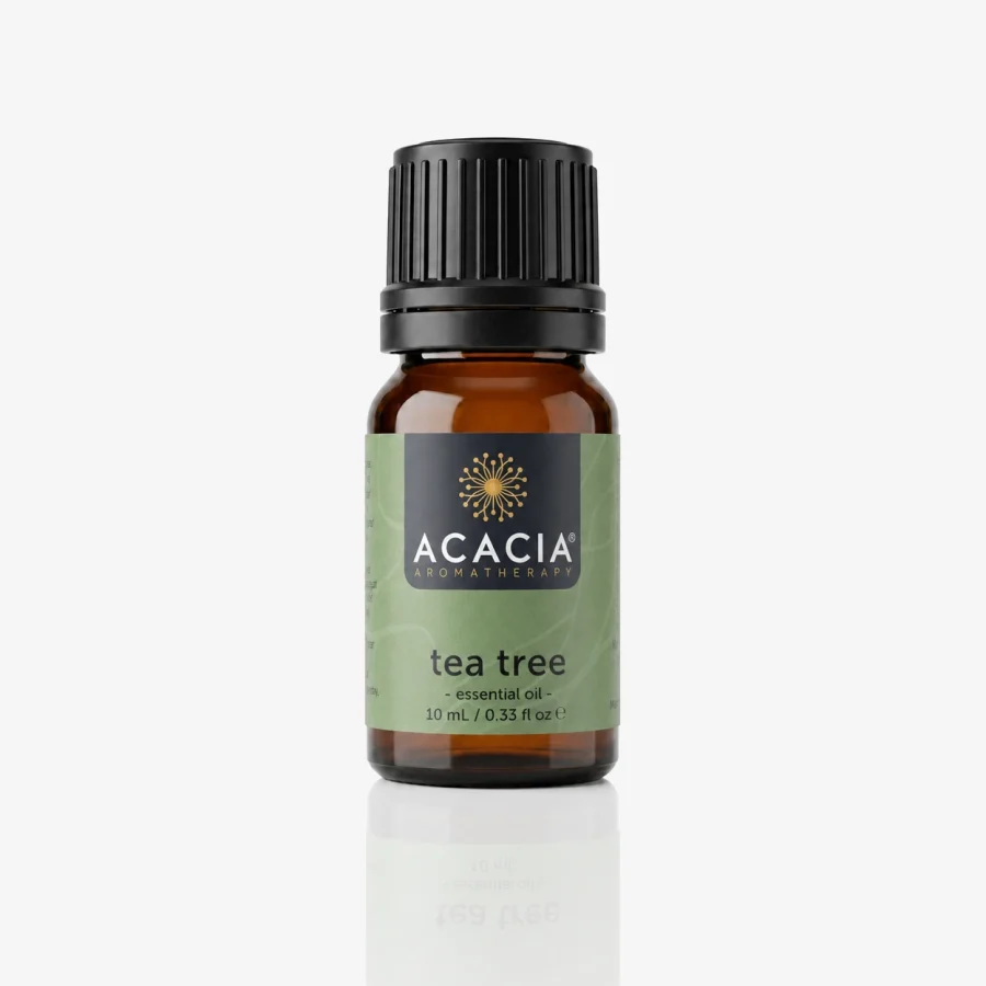 Tea Tree Pure Essential Oil 10mL – 100% pure Tea Tree essential oil by Acacia Aromatherapy Australia